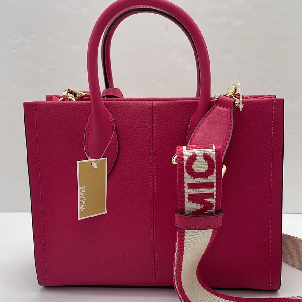 MICHAEL KORS
Mirella Sm Pebbled Leather Crossbody Bag Tote
Electric Pink
NWT - Picture 16 of 16